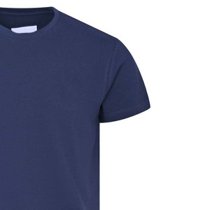 Camisetas de Hombre Color Azul Marino, Camisetas de Manga Corta para Verano, Ropa Urbana a Precio Económico, Camisetas Casuales Lisas para Hombre - Product Image 3