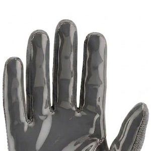 Gants de football personnalisés avec strass pour hommes et femmes, construction en néoprène, paume adhérente, gants de sport respirants avec velcro - Product Image 4