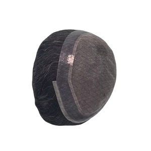 Peluca de Cabello Remy para Hombre de Calidad Premium, Cabello Lacio Rizado, Tupé con 100% de Densidad, el Mejor Cabello para Hombres - Product Image 1