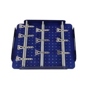 Nuevo Set de Equipo Dental Reutilizable de 24mm para Radio Distal, Caja de Aluminio con Tornillos y Placas para Fijación Ósea Canina - Product Image 2