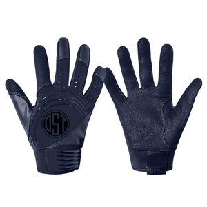 Gants de frappe pour baseball et softball pour adultes avec logo personnalisé, cuir souple de haute qualité, fermeture Velcro, gants d'entraînement - Product Image 1