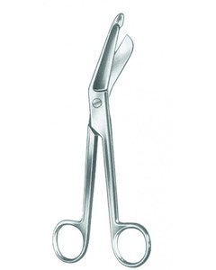Ciseaux à pansements manuels en acier inoxydable de haute qualité, ciseaux chirurgicaux pour premiers secours, paramédicaux, vétérinaires, certifiés CE - Product Image 6