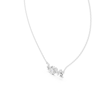 จี้เพชรทรงกลมทองคำโรสโกลด์ 14K สำหรับผู้หญิง |   ชุดลำลองสำหรับใส่ทุกวัน |   เพชรที่เพิ่งเพาะเลี้ยง - Product Image 4