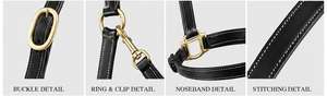 Harnais pour cheval en cuir de qualité supérieure OEM avec boucles en laiton, fabricant en gros de Divine International - Product Image 6