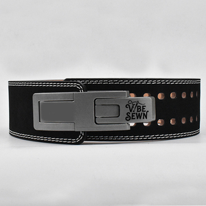 Ceinture de musculation en cuir respirant de couleur personnalisée, robuste, pour la musculation, les squats, la musculation en salle de sport, la presse sur banc, le yoga - Product Image 3