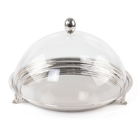 Support à gâteau en métal avec base en bois, style luxueux, design arabe, écologique, élégant, pour hôtels et fêtes, décoration de table, emballage en sac OPP