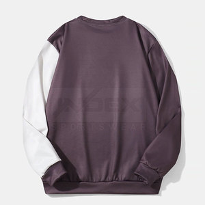 Sudadera de Hombre INDEX con Bloques de Color, Cuello Redondo, Corte Regular, Estilo Holgado, Informal, para Otoño, Transpirable, de Poliéster Tejido - Product Image 2