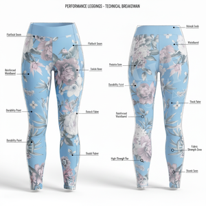 Leggings de Yoga Sublimados Personalizados para Todas las Temporadas, Pantalones Deportivos de Alta Calidad para Gimnasio, Fitness, Running, en Poliéster Elástico - Product Image 2