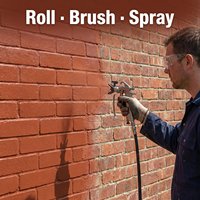 Revêtement Liquide Haute Durabilité pour Murs en Briques et Pierres, Étanche et Résistant aux Intempéries, Longue Durée, Application au Pinceau