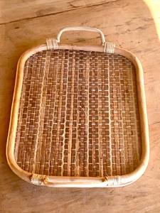 Plateau en rotin de style élégant, idéal pour la décoration intérieure, la salle de bain et les accessoires de coiffeuse, vente en gros depuis l'Inde - Product Image 5