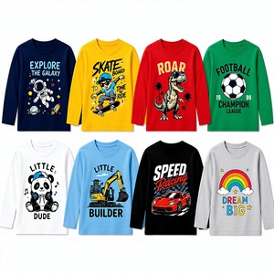 Camiseta de Manga Larga para Niños, Jersey Personalizado con Estampado por Sublimación, Fabricante OEM, Venta al Por Mayor - Product Image 1