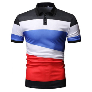 Camiseta Polo Personalizada de Alta Calidad para Hombre, Color Liso, Logotipo Personalizado y Diseño Cómodo, Fabricada con Tela 100% Algodón - Product Image 3