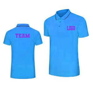 เสื้อโปโลแขนสั้นผ้าโพลีเอสเตอร์ดรายฟิตขายส่งยอดนิยม ปักโลโก้ตามสั่ง เสื้อโปโลเรียบสำหรับกอล์ฟ เสื้อโปโลสำหรับตกปลา - Product Image 4