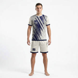 Maillot de football personnalisé de haute qualité, respirant, uniforme de football professionnel pour l'entraînement en club - Product Image 5