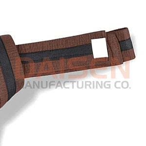 Cinturón de Judo Marrón con Raya Negra de 1.8M, Tela Resistente, Equipo de Entrenamiento de Artes Marciales Unisex - Product Image 4