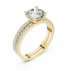 Luxury Bridal 925 Sterling Silver Moissanite <b>Diamond</b> <b>Ring</b> Factory Wholesale Jewelry Custom Manufacturer - Product Image 3
