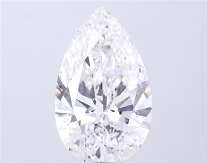Diamante suelto de 8 quilates con forma de pera, brillo brillante, E VS2, certificado IGI, triple excelente, simetría de pulido, para joyería fina a medida - Product Image 1