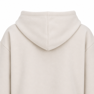 Sudadera Corta con Capucha para Mujer, Color Sólido, Estilo Oversize con Hombros Caídos, Tejido Transpirable, Estilo Urbano Otoñal, 450 GSM - Product Image 4
