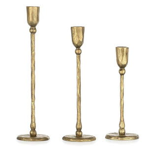 Hot Sale Handcrafted <b>Brass</b> <b>Candle</b> <b>Sticks</b> Traditional Metal <b>Candle</b> Holders for Home Decor Restaurant Hotel and Festive Decoration - Product Image 2