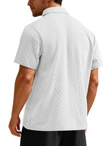 Camisas de Talla Grande para Hombre, 100% Algodón, con Bolsillo, Casuales, Transpirables, de Secado Rápido, para Actividades al Aire Libre - Product Image 6