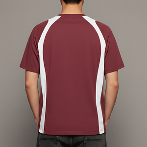 Prix de gros, 100% coton, 230 GSM, t-shirts à manches courtes personnalisés avec logo imprimé, style hip-hop surdimensionné pour hommes, séchage rapide - Product Image 3