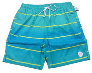 Shorts de bain pour hommes à cordon de serrage, 100% polyester, séchage rapide, impression de logo personnalisé, couleur changeante - Product Image 2