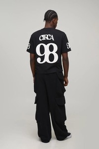 mens oversized boxy fit t shirt drop shoulder loose fit heavy cotton streetwear blank <b>tshirt</b> bulk order supplier - Product Image 4