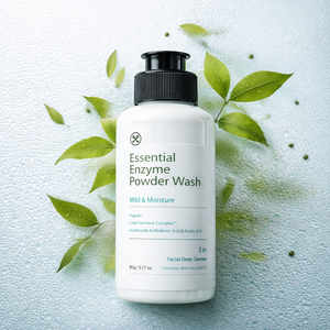 V21 Polvo Enzimático Esencial para Limpieza Facial Diaria, Purificador de Poros Profundos, Exfoliante Suave, Cuidado Suavizante de la Piel - Product Image 1