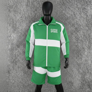 Custom Men Windbreaker Set Streetwear Style Lightweight <b>Zipper</b> <b>Jacket</b> and Matching Shorts Sportswear Tracksuit Outfit - Product Image 6