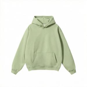 Sweat-shirts à capuche oversize en crochet pour hommes, collection automne 2025, personnalisables, respirants, 100 % polaire, avec impression de votre logo, pour l'hiver - Product Image 1