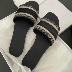Zapatos de Diseñador de Alta Calidad para Mujer, Marcas Famosas, Pantuflas de Lujo, Sandalias de Nuevo Diseño, Sandalias de Lujo para Mujer - Product Image 1