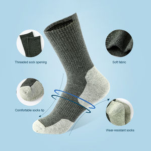 Chaussettes de sport de football pour hommes, antibactériennes, design tricoté personnalisé, haute qualité, vente en gros - Product Image 4