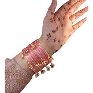Nouvelle édition, design élégant, bracelets kashmiris fabriqués en usine, bijoux traditionnels, churian kashmiri pour femmes, petites modifications. - Product Image 1