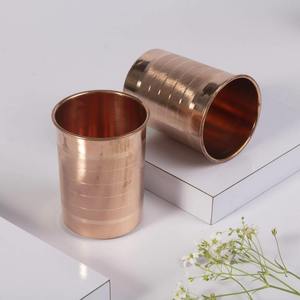 Copper Water Jug and Glass Set Mirror Finish Drinkware <b>Kitchen</b> Tableware Hydration Gift Set Home Hotel Restaurant - Product Image 5