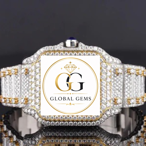 Hot Sale Fully Iced Out Moissanite Diamond Watch <b>Automatic</b> For Trendy And Luxury Style Available for Sale - Product Image 1