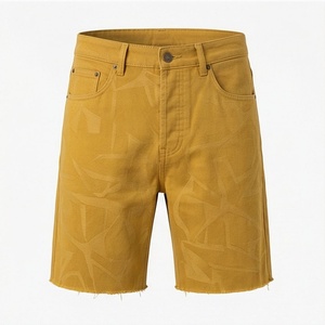 2025 Latest Selling Men Shorts Pants Slim Fit Quick Dry Casual Short <b>Denim</b> Men <b>Denim</b> Shorts Solid <b>Material</b> Durable Comfortable - Product Image 1