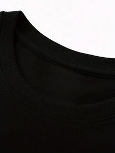 Camiseta de Mujer Talla Grande, Estilo Balloon Girl, Algodón Transpirable, Moderna y Versátil, Unisex, Estilo Urbano, Oversize - Product Image 3