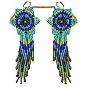 Orecchini a Catena <span class=keywords><strong>Kaan</strong></span> Ricamati, Orecchini Personalizzati Multi-Perline, Gioielli da Festa per Donne al Miglior Prezzo - Product Image 1