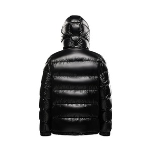 2024 Unisex Thick <b>Waterproof</b> Eco-Friendly Reversible Puffer <b>Jacket</b> with Hood Stand Collar 100% Nylon Fabric for <b>Winter</b> - Product Image 1