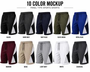 Pantalones Cortos Casuales Negros para Hombre, con Cordón Ajustable, Transpirables, Ecológicos, de Secado Rápido, Estilo Deportivo, MOQ LOQ - Product Image 6