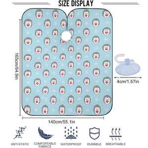 Nouvel Arrivage 2026 – Cape de Barbier Personnalisée Imperméable pour Salon de Coiffure, Tablier Professionnel avec Ventouses pour Hommes - Product Image 5
