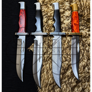 Premium Handmade Hunting & Bowie Knives Collection with Wooden and Steel Handles - Product Image 3