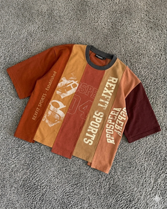 เสื้อยืดผ้าฝ้ายสำหรับผู้ชายเสื้อยืดโอเวอร์ไซส์ทำจากผ้าฝ้าย - Product Image 5