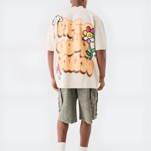 เสื้อยืดผู้ชายผ้าฝ้ายเนื้อนุ่ม สกรีนโลโก้ได้ตามต้องการ เสื้อยืดใส่ได้ทุกวัน ราคาขายส่ง เสื้อยืดผู้ชายผ้าฝ้ายเรียบ ระบายอากาศได้ดี - Product Image 2