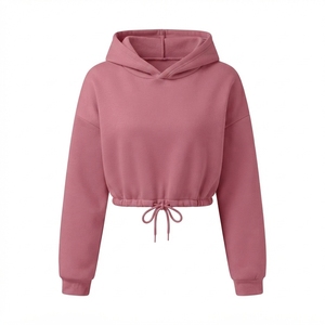 Ensemble de survêtement court personnalisé pour femme en molleton doux – Design élégant sur mesure – Style streetwear – Prix bas - Product Image 5