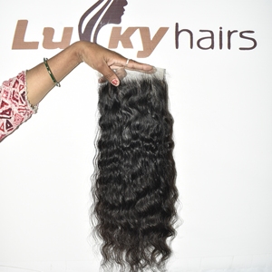 Extensiones de Cabello Humano Remy Ondulado 100% Natural Color Negro con Cutícula Alineada, Doble Trama Brasileña, Tejido Indio de Templo - Product Image 2