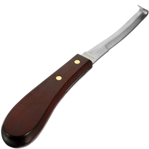 Coupe-ongles en acier inoxydable avec manche en bois massif, design ergonomique, résistance élevée à l'usure, coupe lisse des ongles - Product Image 2
