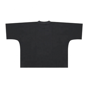 T-shirt streetwear pour homme personnalisé à col rond, coupe ample, épaules tombantes, manches courtes, 100% coton, respirant et écologique - Product Image 2