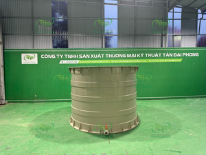Polypropylene Mixing <b>Storage</b> Tank with Slanted Bottom 1000 Liter Pressure Vessel for Water Chemical Resistance High Durability - Product Image 5