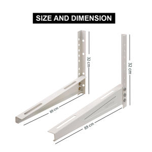 Soporte de Pared para Aire Acondicionado de Alta Resistencia, Soporte de Larga Duración para Unidades de Aire Acondicionado, Fácil Instalación, Alta Estabilidad - Product Image 2